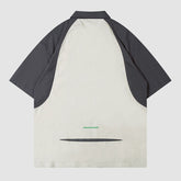 Kontrast-Shirts mit Doppelreißverschluss